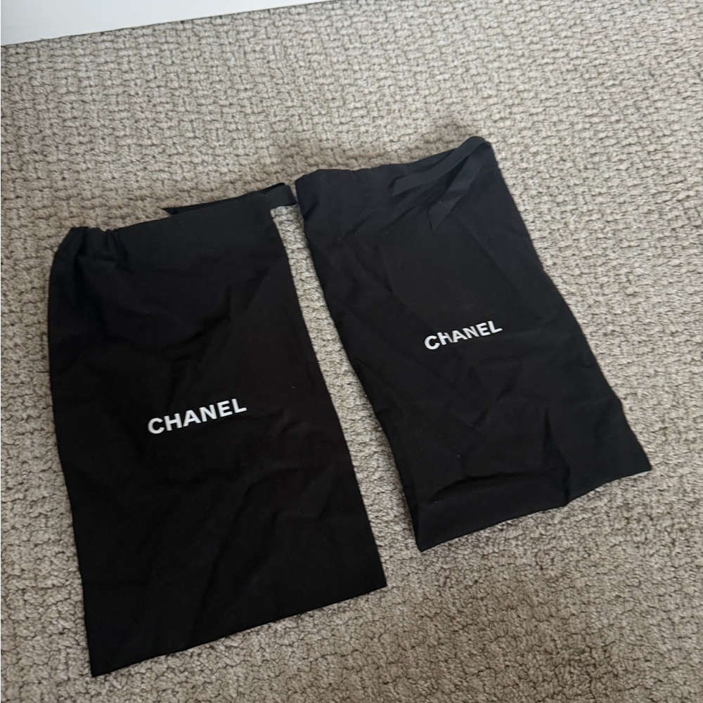 CHANEL Black Dust Covers